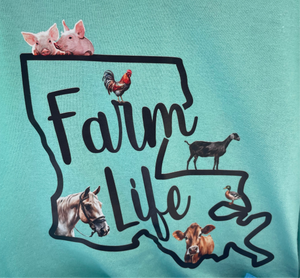 Adult Farm Life T-Shirt